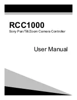 Preview for 1 page of Sony RCC1000 User Manual