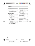 Preview for 4 page of Sony RCD-W1 Operating Instructions  (primary manual) Operating Instructions Manual