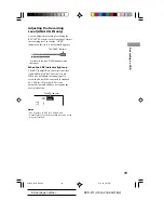 Preview for 19 page of Sony RCD-W1 Operating Instructions  (primary manual) Operating Instructions Manual