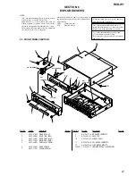 Preview for 61 page of Sony RCD-W1 Operating Instructions  (primary manual) Service Manual