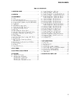 Preview for 3 page of Sony RCD-W2000ES - Cd/cdr Recorder Sevice Manual