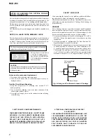 Предварительный просмотр 2 страницы Sony RCD-W3 - Cd/cdr Recorder/player Service Manual