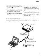 Предварительный просмотр 7 страницы Sony RCD-W3 - Cd/cdr Recorder/player Service Manual