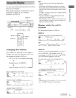 Предварительный просмотр 9 страницы Sony RCD-W50C - Cd/cdr Recorder/player Operating Instructions Manual