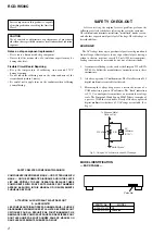 Preview for 2 page of Sony RCDW500C - Compact Disc Player Service Manual