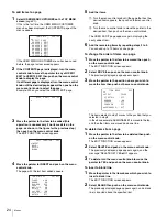 Preview for 24 page of Sony RCP-750 Operating Instructions Manual