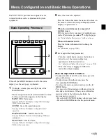 Preview for 89 page of Sony RCP-750 Operating Instructions Manual