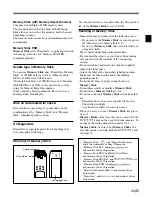 Preview for 105 page of Sony RCP-750 Operating Instructions Manual