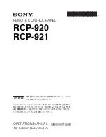 Preview for 109 page of Sony RCP-750 Operating Instructions Manual