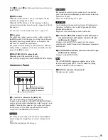 Preview for 124 page of Sony RCP-750 Operating Instructions Manual