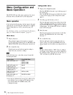 Preview for 125 page of Sony RCP-750 Operating Instructions Manual