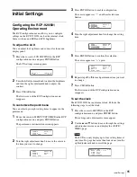 Preview for 134 page of Sony RCP-750 Operating Instructions Manual