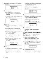 Preview for 135 page of Sony RCP-750 Operating Instructions Manual