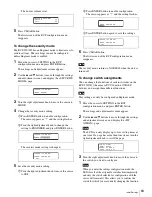 Preview for 138 page of Sony RCP-750 Operating Instructions Manual