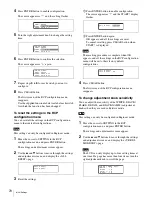 Preview for 139 page of Sony RCP-750 Operating Instructions Manual