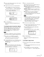 Preview for 140 page of Sony RCP-750 Operating Instructions Manual