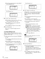 Preview for 141 page of Sony RCP-750 Operating Instructions Manual