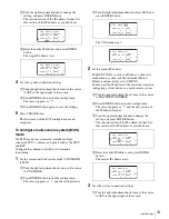 Preview for 142 page of Sony RCP-750 Operating Instructions Manual