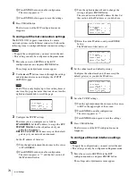 Preview for 143 page of Sony RCP-750 Operating Instructions Manual