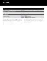 Preview for 2 page of Sony RDP-M5iPSIL Specifications