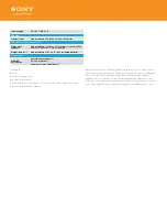 Preview for 2 page of Sony RDP-M7iPN Specifications