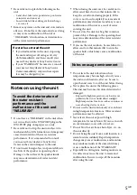 Preview for 5 page of Sony RDP-NWR100 Operating Instructions Manual