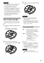 Preview for 21 page of Sony RDP-NWR100 Operating Instructions Manual