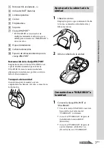 Preview for 43 page of Sony RDP-NWR100 Operating Instructions Manual