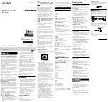 Sony RDP-X200iPN Reference Manual preview