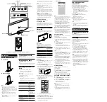 Preview for 2 page of Sony RDP-X200iPN Reference Manual