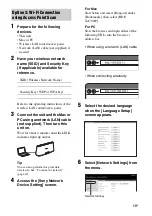 Preview for 17 page of Sony RDP-XA700iP Operating Instructions Manual