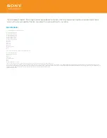 Preview for 2 page of Sony RDP-XA700iPN Specifications