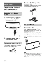 Preview for 14 page of Sony RDP-XA900IP Operating Instructions Manual