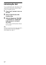 Preview for 26 page of Sony RDP-XA900iPN Operating Instructions Manual