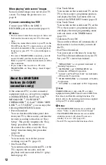 Preview for 12 page of Sony RDR-GX120 Operating Instructions Manual