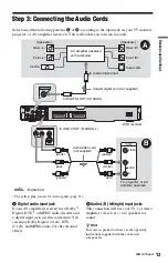 Preview for 13 page of Sony RDR-GX120 Operating Instructions Manual