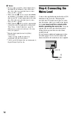 Preview for 14 page of Sony RDR-GX120 Operating Instructions Manual