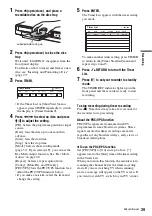 Preview for 39 page of Sony RDR-GX210 Operating Instructions Manual