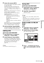 Preview for 61 page of Sony RDR-GX210 Operating Instructions Manual