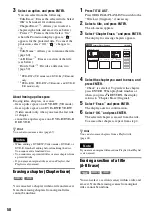 Предварительный просмотр 58 страницы Sony RDR-GX255 Operating Instructions Manual