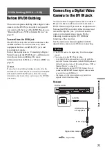 Предварительный просмотр 71 страницы Sony RDR-GX255 Operating Instructions Manual