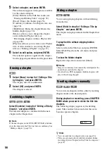 Preview for 56 page of Sony RDR-GX257 Operating Instructions Manual