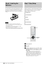 Preview for 22 page of Sony RDR-GX3 Operating Instructions Manual