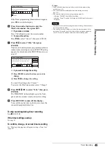 Preview for 45 page of Sony RDR-GX3 Operating Instructions Manual