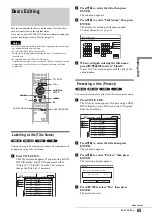 Preview for 65 page of Sony RDR-GX3 Operating Instructions Manual