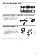 Предварительный просмотр 7 страницы Sony RDR-GX300 (French) Manual De Instrucciones