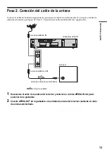 Предварительный просмотр 13 страницы Sony RDR-GX300 (French) Manual De Instrucciones