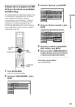 Предварительный просмотр 23 страницы Sony RDR-GX300 (French) Manual De Instrucciones