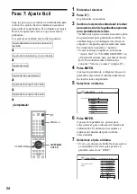 Предварительный просмотр 24 страницы Sony RDR-GX300 (French) Manual De Instrucciones