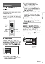 Предварительный просмотр 35 страницы Sony RDR-GX300 (French) Manual De Instrucciones